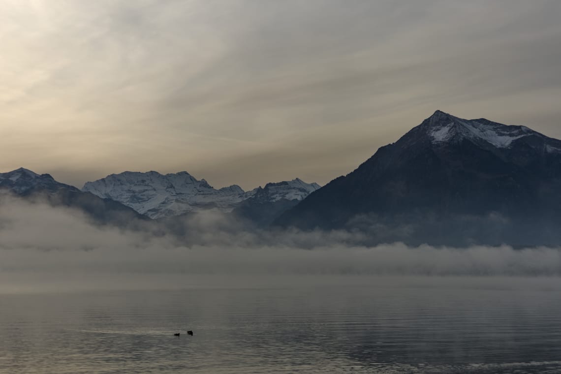 Sunrise in Thun